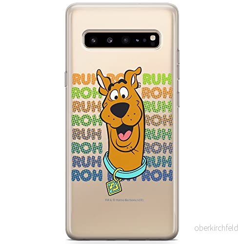 ERT GROUP Mobiltelefonskal för Samsung S10 5G original och officiellt licensierat Scooby DOO mönster 003 anpassad till mobiltelefonens form, delvis transparent 5904805501876