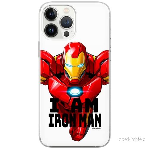 ERT GROUP mobiltelefonfodral för Apple Iphone XS Max originalt och officiellt licensierat Marvel mönster Iron Man 029 Vit anpassad till formen på mobiltelefonen, fodral tillverkad av TPU plast 5904805144509