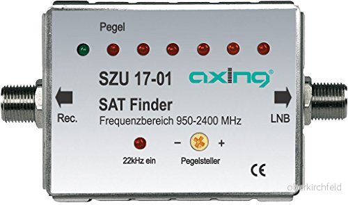 Axing SZU 17 01 satellithittare digital med tonsignal 7611682160178