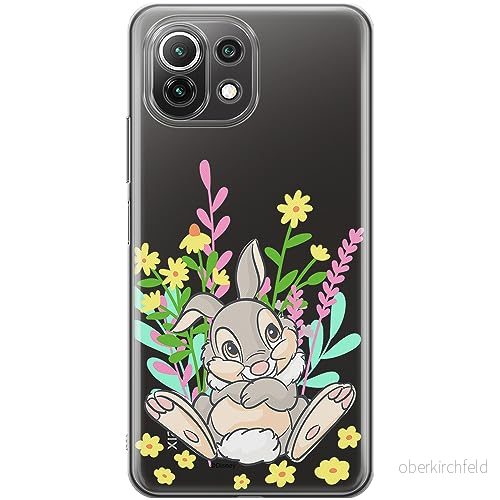 ERT GROUP mobiltelefonfodral för Xiaomi 11 LITE 4G / 5G originalt och officiellt licensierat Disney mönster Thumper 004 anpassad till formen på mobiltelefonen, gedeeltelijk transparant 5905795046521