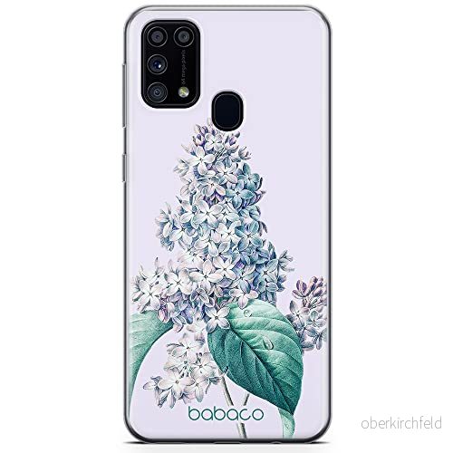 ERT GROUP mobiltelefonfodral för Samsung M31 originalt och officiellt licensierat Babaco mönster Flowers 024 optimalt anpassad till formen på mobiltelefonen, fodral tillverkad av TPU plast 5905131252296