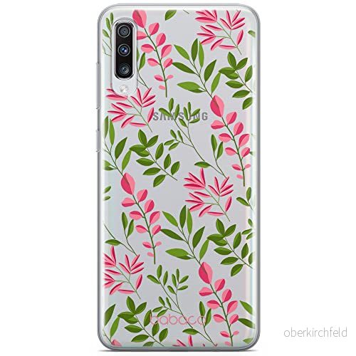 ERT GROUP mobiltelefonfodral för Samsung A70 originalt och officiellt licensierat Babaco mönster Plants 013 optimalt anpassad till formen på mobiltelefonen, gedeeltelijk transparant 5903932580938