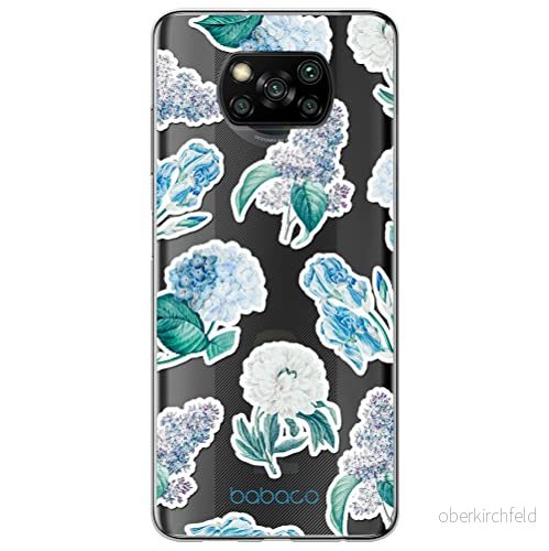 ERT GROUP mobiltelefonfodral för Xiaomi POCOPHONE X3 originalt och officiellt licensierat Babaco mönster Flowers 029 optimalt anpassad till formen på mobiltelefonen, gedeeltelijk transparant 5905131274427