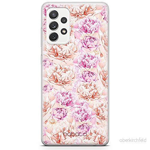 ERT GROUP mobiltelefonfodral för Samsung A52 5G / LTE 4G A52S originalt och officiellt licensierat Babaco mönster Flowers 004, fodral tillverkad av TPU plast 5904805381874