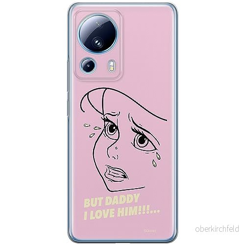 ERT GROUP mobiltelefonfodral för Xiaomi 13 LITE/CIVI 2 originalt och officiellt licensierat Disney mönster Ariel 007 optimalt anpassad till formen på mobiltelefonen, fodral tillverkad av TPU plast 5905511919559