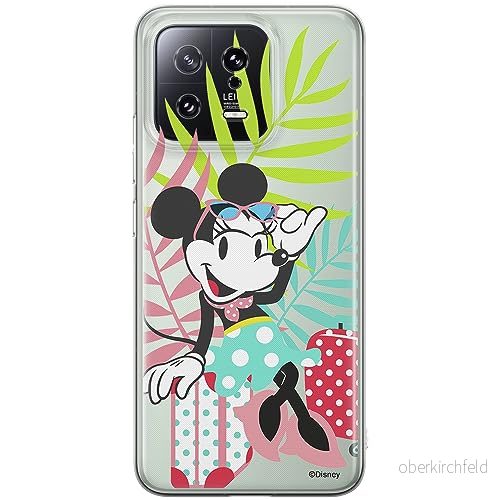 ERT GROUP mobiltelefonfodral för Xiaomi 13 originalt och officiellt licensierat Disney mönster Minnie 029 optimalt anpassad till formen på mobiltelefonen, gedeeltelijk transparant 5905511913908