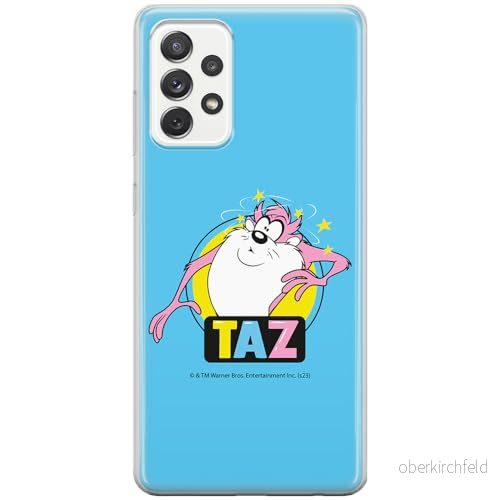 ERT GROUP mobiltelefonfodral för Samsung A33 5G originalt och officiellt licensierat Looney Tunes mönster Tasmanian 007 anpassad till formen på mobiltelefonen, fodral tillverkad av TPU plast 5905795136604