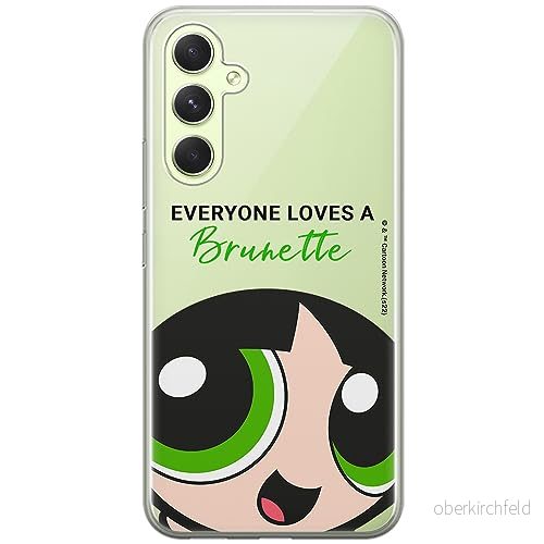 ERT GROUP mobiltelefonfodral för Samsung A54 5G originalt och officiellt licensierat The Powerpuff Girls mönster 013 optimalt anpassad till formen på mobiltelefonen, gedeeltelijk transparant 5905511962708