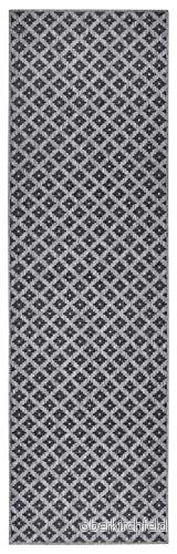 NORTHRUGS inomhus och utomhatta, Nice 80 x 250 cm vändmatta, väderbeständig, modernt geometriskt mönster för balkong, terrass, trädgård, vinterträdgård, kök, vardagsrumsmatta, vattentät i 4260770246688