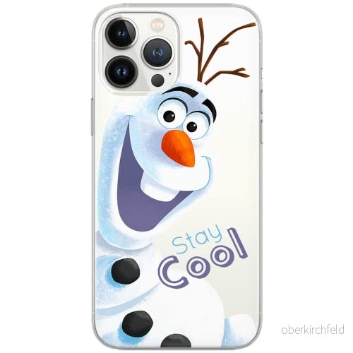 ERT GROUP mobiltelefonfodral för Xiaomi MI NOTE 10 / PRO originalt och officiellt licensierat Disney mönster Olaf 001 anpassad till formen på mobiltelefonen, gedeeltelijk transparant 5904805583254
