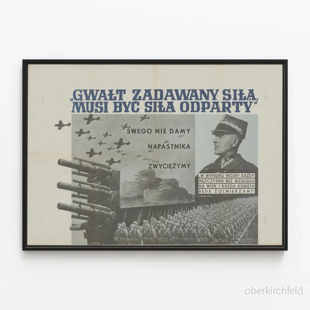 Polsk militär propagandaposter – styrka och motståndskraft Polsk militär propagandaposter – styrka och motståndskraft