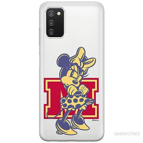ERT GROUP mobiltelefonfodral för Samsung A03S originalt och officiellt licensierat Disney mönster Minnie 072 optimalt anpassad till formen på mobiltelefonen, gedeeltelijk transparant 5905795023393