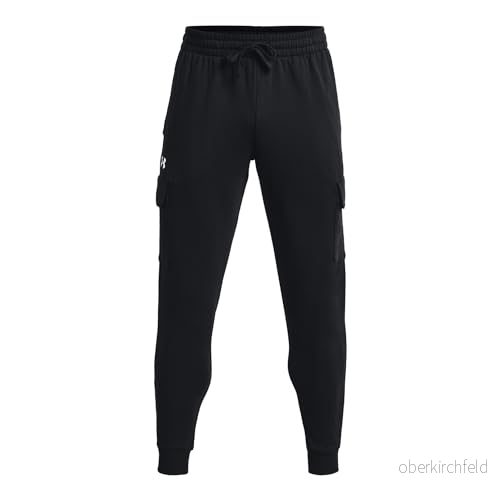 Under Armour Rival Jogger Träningsbyxor - XXL - Svart/Vit 196884781521