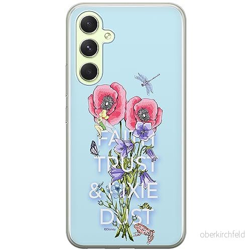ERT GROUP mobiltelefonfodral för Samsung A54 5G originalt och officiellt licensierat Disney mönster Tinker Bell 003 optimalt anpassad till formen på mobiltelefonen, fodral tillverkad av TPU plast 5905511805159