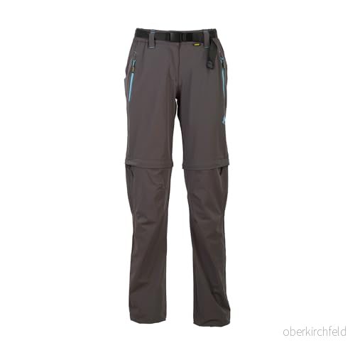 Ande W16022A U580 New Rose Lady Zip Off Sportbyxor Dam Antracit/Blå Atoll Storlek 40 8051203011487