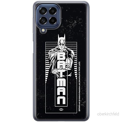 ERT GROUP mobiltelefonfodral för Samsung M33 5G originalt och officiellt licensierat DC mönster Batman 041 optimalt anpassad till formen på mobiltelefonen, fodral tillverkad av TPU plast 5905795059323