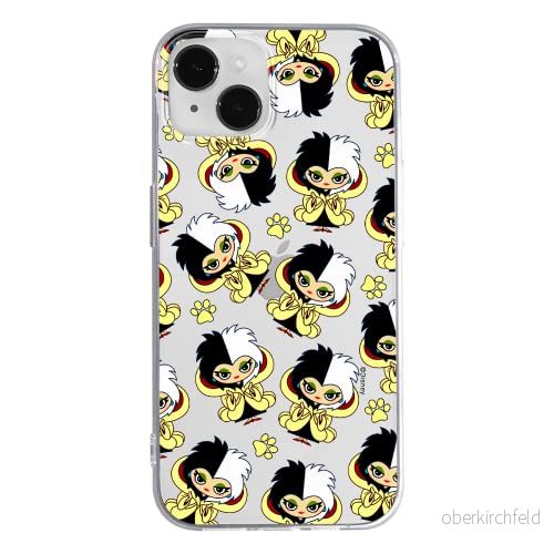 ERT GROUP mobiltelefonfodral för Iphone 13 PRO originalt och officiellt licensierat Disney mönster Cruella 007 optimalt anpassad till formen på mobiltelefonen, gedeeltelijk transparant 5905131492821