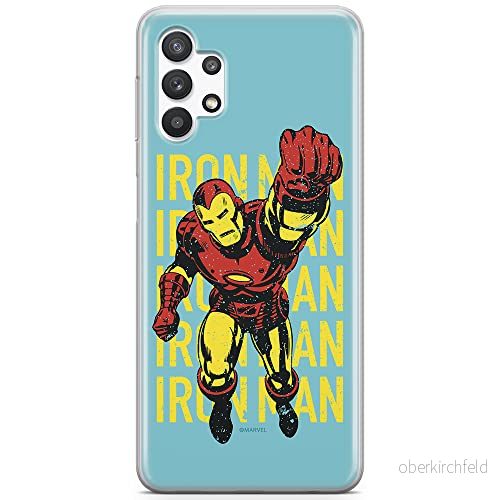 ERT GROUP mobiltelefonfodral för Samsung A32 5G originalt och officiellt licensierat Marvel mönster Iron Man 009 optimalt anpassad till formen på mobiltelefonen, fodral tillverkad av TPU plast 5903040049761