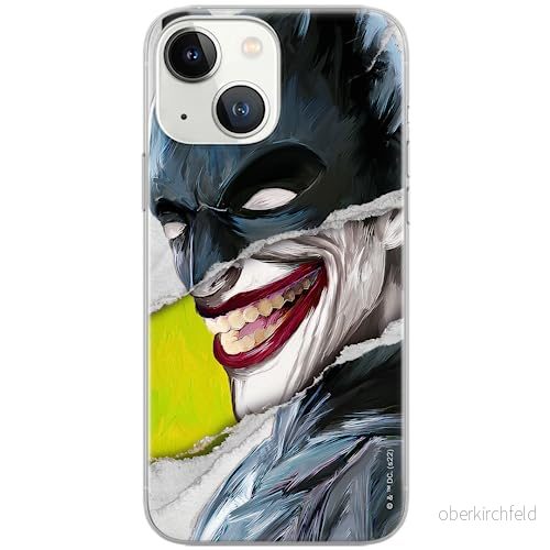 ERT GROUP mobiltelefonfodral för Iphone 13 MINI originalt och officiellt licensierat DC mönster Joker 012 optimalt anpassad till formen på mobiltelefonen, fodral tillverkad av TPU plast 5905131561114