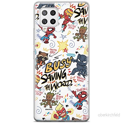 ERT GROUP mobiltelefonfodral för Samsung A42 5G originalt och officiellt licensierat Marvel mönster Avengers 026 optimalt anpassad till formen på mobiltelefonen, fodral tillverkad av TPU plast 5904805198724
