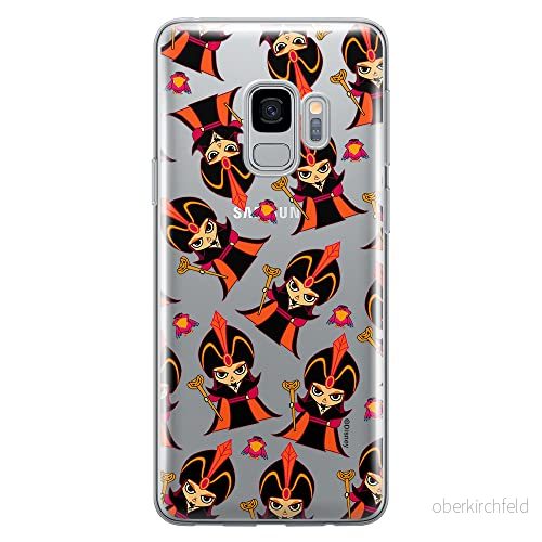 ERT GROUP mobiltelefonfodral för Samsung S9 originalt och officiellt licensierat Disney mönster Jafar 002 optimalt anpassad till formen på mobiltelefonen, gedeeltelijk transparant 5905131403872