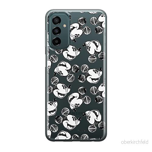 ERT GROUP mobiltelefonfodral för Samsung M13 4G/M23 5G/F23 originalt och officiellt licensierat Disney mönster Mickey 025 optimalt anpassad till formen på mobiltelefonen, gedeeltelijk transparant 5905511359454