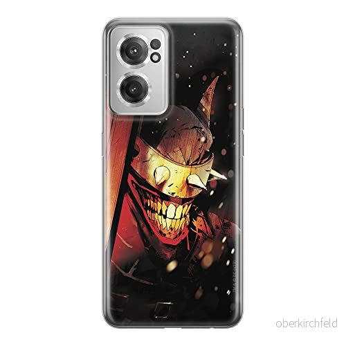 ERT GROUP mobiltelefonfodral för Oneplus NORD CE 2 originalt och officiellt licensierat DC mönster Batman Who Laughs 005 optimalt anpassad till formen på mobiltelefonen, fodral tillverkad av TPU plast 5905511285623