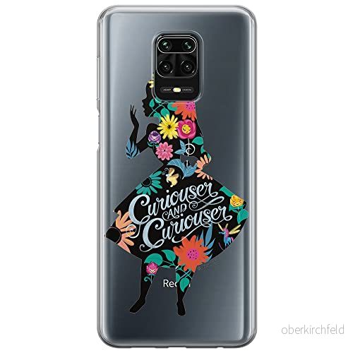 ERT GROUP mobiltelefonfodral för Xiaomi REDMI NOTE 9 PRO/ 9S originalt och officiellt licensierat Disney mönster Alice 002 optimalt anpassad till formen på mobiltelefonen, gedeeltelijk transparant 5903040320419
