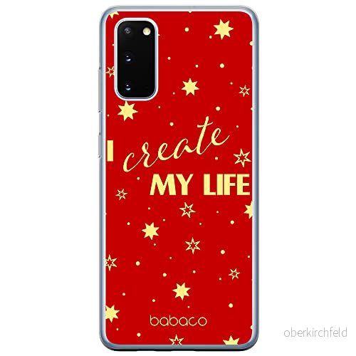 ERT GROUP mobiltelefonfodral för Samsung S20 FE / 5G originalt och officiellt licensierat Babaco mönster Positive vibes 006, fodral tillverkad av TPU plast 5903932966558