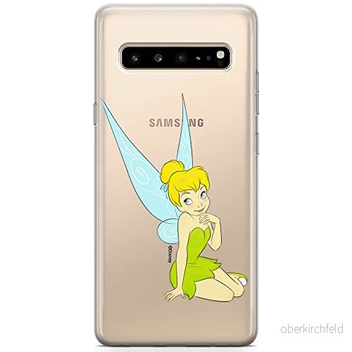 ERT GROUP mobiltelefonfodral för Samsung S10 originalt och officiellt licensierat Disney mönster Tinker Bell 005 optimalt anpassad till formen på mobiltelefonen, gedeeltelijk transparant 5905131132635