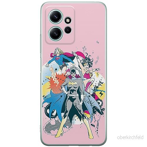 ERT GROUP mobiltelefonfodral för Xiaomi REDMI NOTE 12 4G originalt och officiellt licensierat DC mönster Super Girls 001 optimalt anpassad till formen på mobiltelefonen, fodral tillverkad av TPU plast 5905511952808