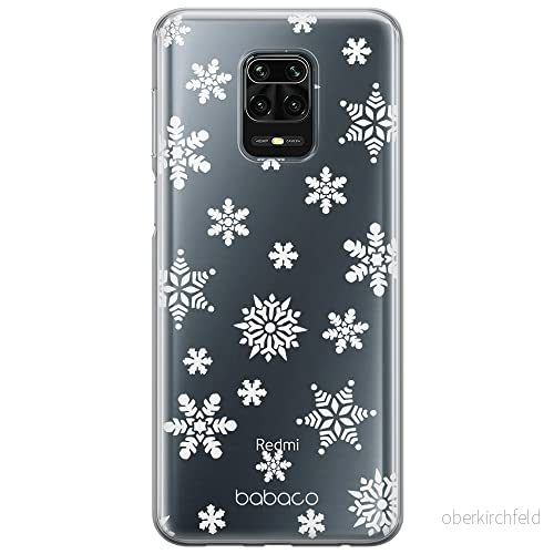 ERT GROUP mobiltelefonfodral för Xiaomi REDMI NOTE 9 PRO/ 9S originalt och officiellt licensierat Babaco mönster Winter 001 optimalt anpassad till formen på mobiltelefonen, gedeeltelijk transparant 5903040314401