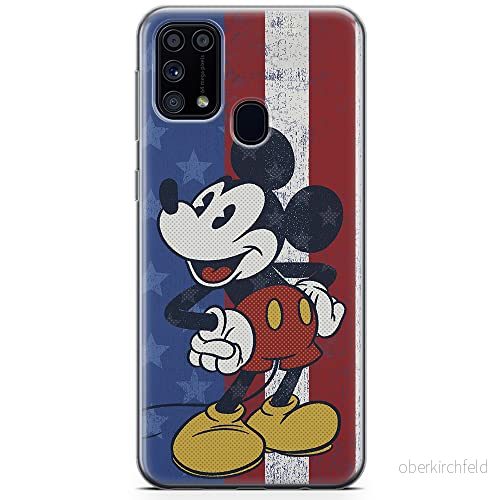 ERT GROUP mobiltelefonfodral för Samsung M31 originalt och officiellt licensierat Disney mönster Mickey 021 optimalt anpassad till formen på mobiltelefonen, fodral tillverkad av TPU plast 5904805480676