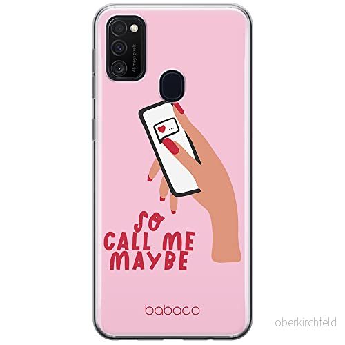 ERT GROUP mobiltelefonfodral för Samsung M21 originalt och officiellt licensierat Babaco mönster Call me maybe 001 optimalt anpassad till formen på mobiltelefonen, fodral tillverkad av TPU plast 5904805035456