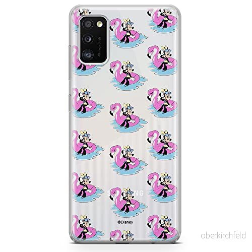 ERT GROUP mobiltelefonfodral för Samsung A41 originalt och officiellt licensierat Disney mönster Minnie 023 optimalt anpassad till formen på mobiltelefonen, gedeeltelijk transparant 5903537510606