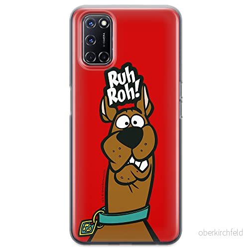 ERT GROUP mobiltelefonfodral för Oppo A92/ A72/ A52 originalt och officiellt licensierat Scooby Doo mönster 007 optimalt anpassad till formen på mobiltelefonen, fodral tillverkad av TPU plast 5903040210895