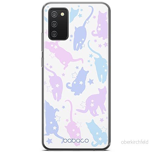 ERT GROUP mobiltelefonfodral för Samsung A02S originalt och officiellt licensierat Babaco mönster Cats 016 optimalt anpassad till formen på mobiltelefonen, fodral tillverkad av TPU plast 5905131099730
