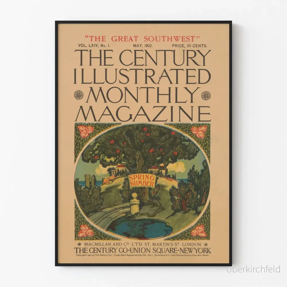 Vintageposter The Century Illustrated Monthly Magazine 1902