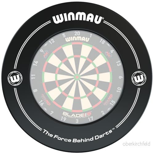 Winmau 4400 Ram För Darttavla, Svart, 70 x 4 cm 5023231440006