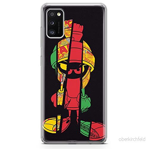 ERT GROUP mobiltelefonfodral för Samsung A41 originalt och officiellt licensierat Looney Tunes mönster Marvin 003 optimalt anpassad till formen på mobiltelefonen, fodral tillverkad av TPU plast 5903537533926