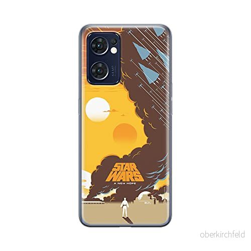 ERT GROUP mobiltelefonfodral för Oppo RENO 7 5G originalt och officiellt licensierat Star Wars mönster 027 optimalt anpassad till formen på mobiltelefonen, fodral tillverkad av TPU plast 5905511310400