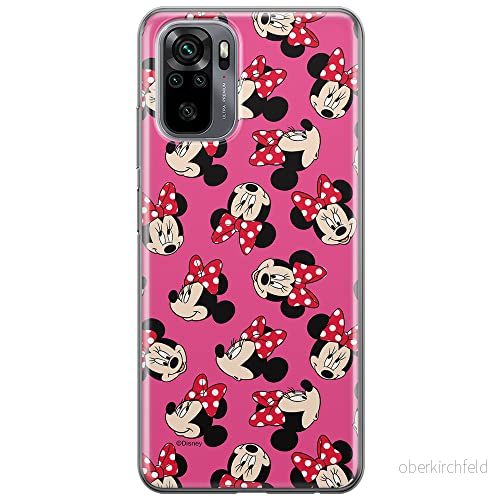 ERT GROUP mobiltelefonfodral för Xiaomi REDMI NOTE 10/ 10S originalt och officiellt licensierat Disney mönster Minnie 019 anpassad till formen på mobiltelefonen, fodral tillverkad av TPU plast 5903537182605