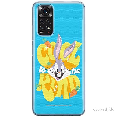ERT GROUP mobiltelefonfodral för Xiaomi REDMI NOTE 11T/ 11S 5G/ POCO M4 PRO 5G originalt och officiellt licensierat Looney Tunes mönster Bugs 014, fodral tillverkad av TPU plast 5905795076979