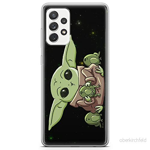 ERT GROUP mobiltelefonfodral för Samsung A72 5G originalt och officiellt licensierat Star Wars mönster Baby Yoda 014 optimalt anpassad till formen på mobiltelefonen, fodral tillverkad av TPU plast 5904805054280