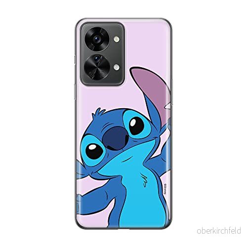 ERT GROUP mobiltelefonfodral för Oneplus NORD 2T 5G originalt och officiellt licensierat Disney mönster Stitch 018 optimalt anpassad till formen på mobiltelefonen, fodral tillverkad av TPU plast 5905511273897