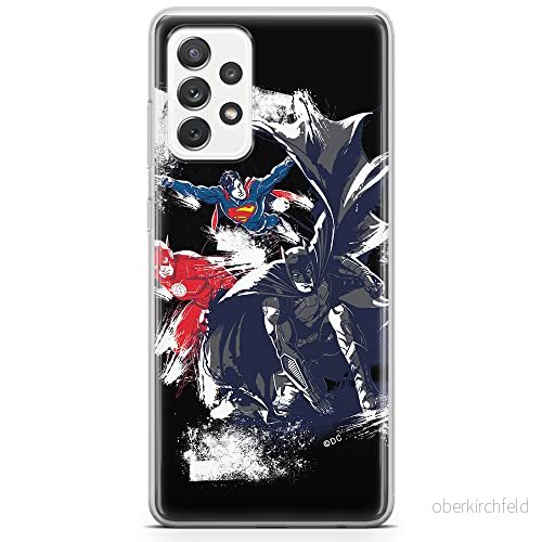 ERT GROUP mobiltelefonfodral för Samsung A73 5G originalt och officiellt licensierat DC mönster Justice League 002 optimalt anpassad till formen på mobiltelefonen, fodral tillverkad av TPU plast 5904805522246