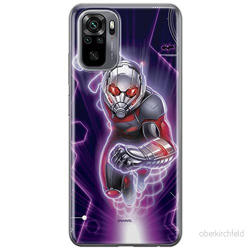 ERT GROUP mobiltelefonfodral för Xiaomi REDMI NOTE 10/ 10S originalt och officiellt licensierat Marvel mönster Ant Man 001 anpassad till formen på mobiltelefonen, fodral tillverkad av TPU plast 5903537192222