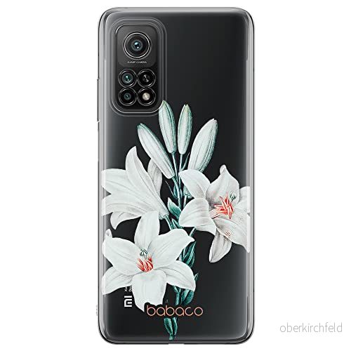 ERT GROUP mobiltelefonfodral för Huawei P20 LITE originalt och officiellt licensierat Babaco mönster Flowers 039 Vit optimalt anpassad till formen på mobiltelefonen, gedeeltelijk transparant 5905131308009