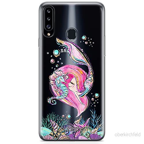 ERT GROUP mobiltelefonfodral för Samsung A20S originalt och officiellt licensierat Babaco mönster Ocean 002 optimalt anpassad till formen på mobiltelefonen, gedeeltelijk transparant 5904805406980