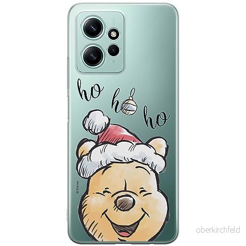 ERT GROUP mobiltelefonfodral för Xiaomi REDMI NOTE 12 4G originalt och officiellt licensierat Disney mönster Winnie the Pooh & Friends 022, gedeeltelijk transparant 5905511936518